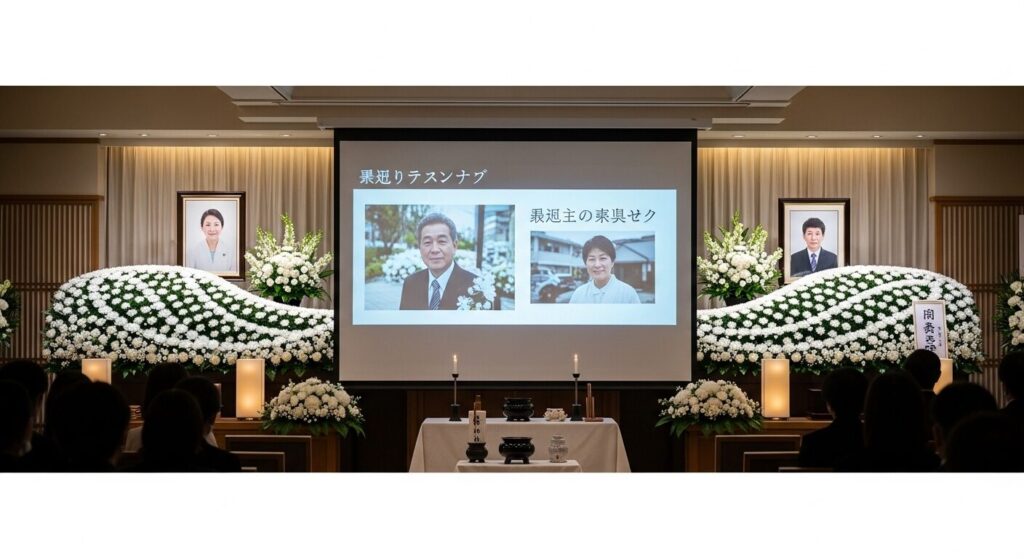 葬式のスライドショーを彩る、感動の曲の選び方