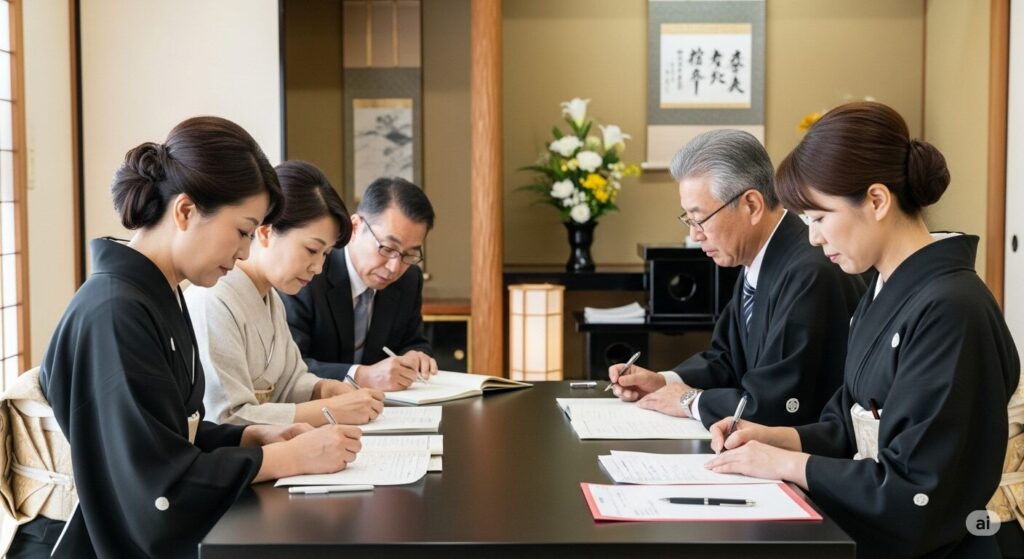 急死の訃報!葬式は何日後に行う?