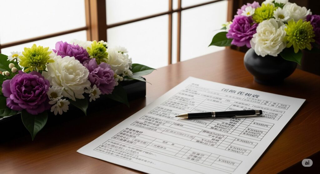 葬式の花代の勘定科目は?経費計上の仕訳と注意点を解説