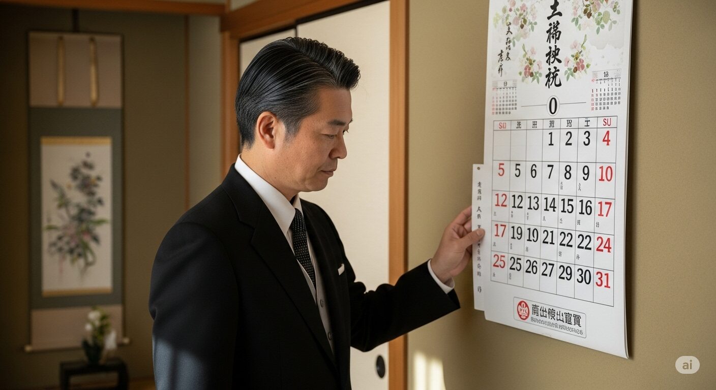 通夜・葬式と暦の関係は？友引に避けるべきか日程の決め方を解説