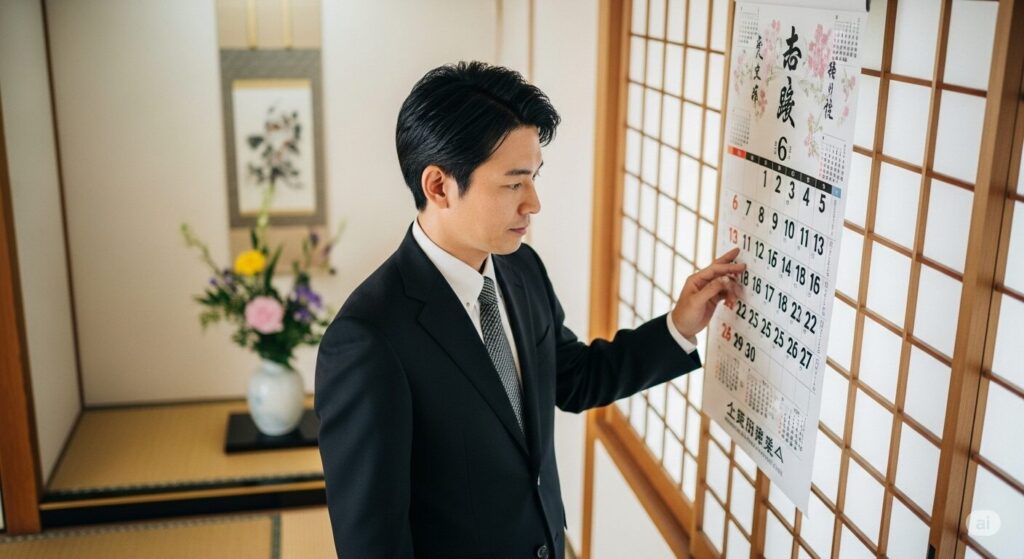 通夜・葬式と暦の関係は?友引に避けるべきか日程の決め方を解説