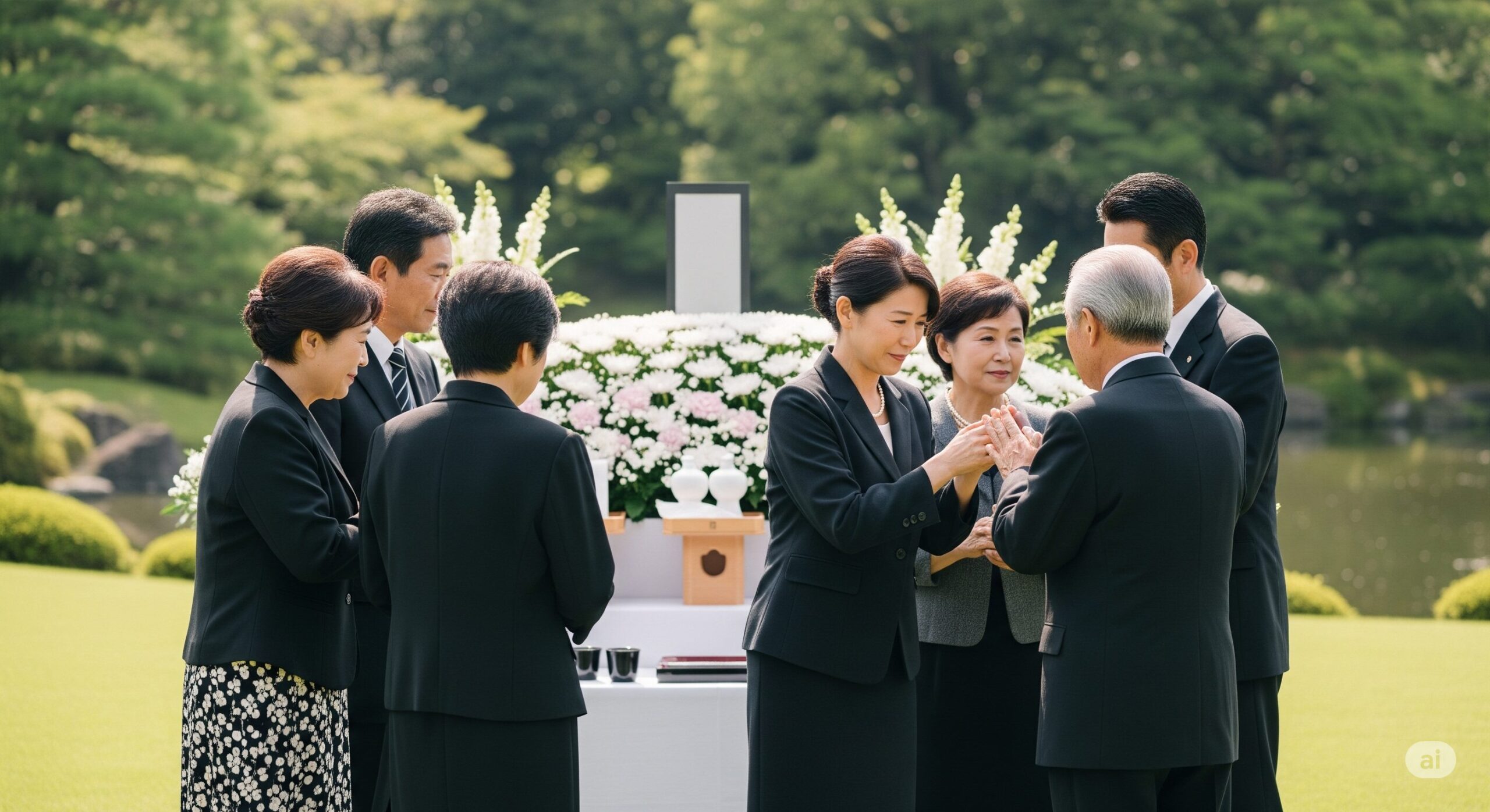 葬式での親族同士の挨拶、不安が消える3つの秘訣