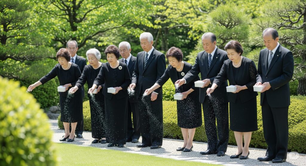 葬式で塩をまく理由は?お清めの意味と正しい作法を解説