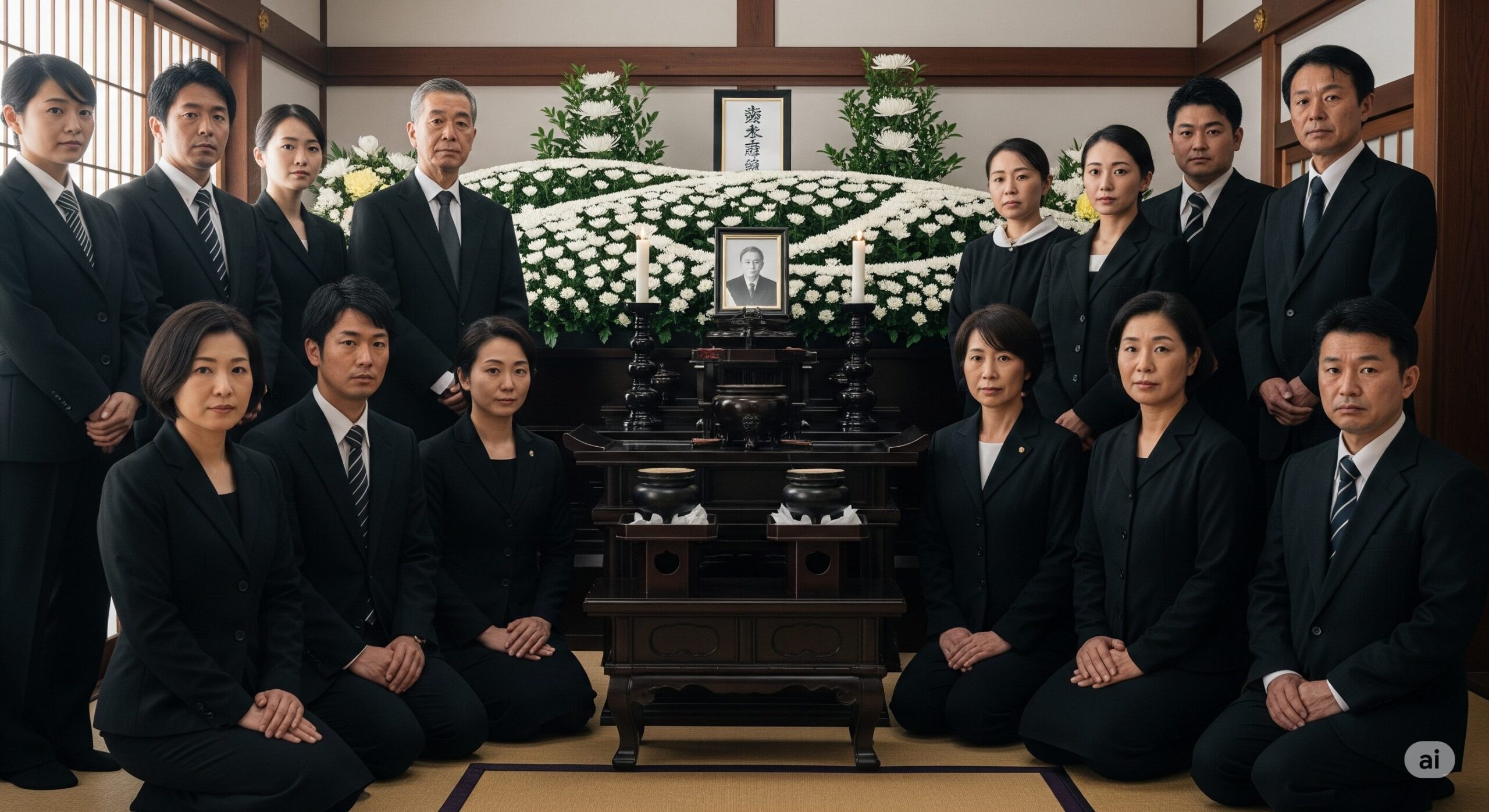 葬式での集合写真の5つの秘訣！後悔しない撮影ガイド