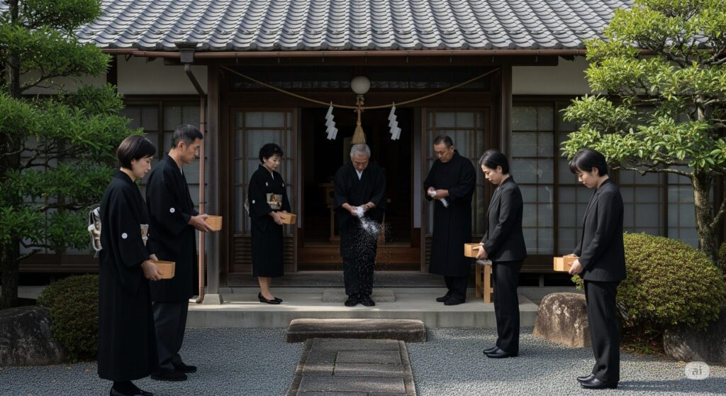 葬式で塩をまく理由は?お清めの意味と正しい作法を解説