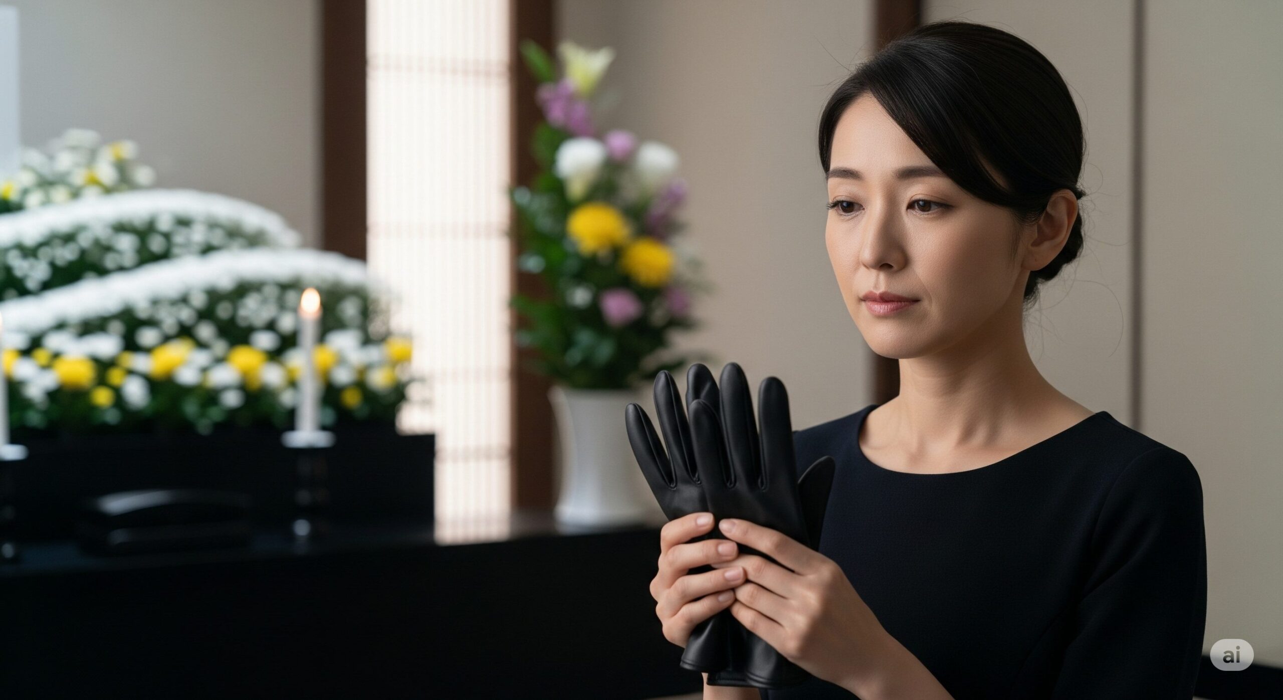 葬式の手袋はどこで買う？いざという時困らない購入場所と選び方
