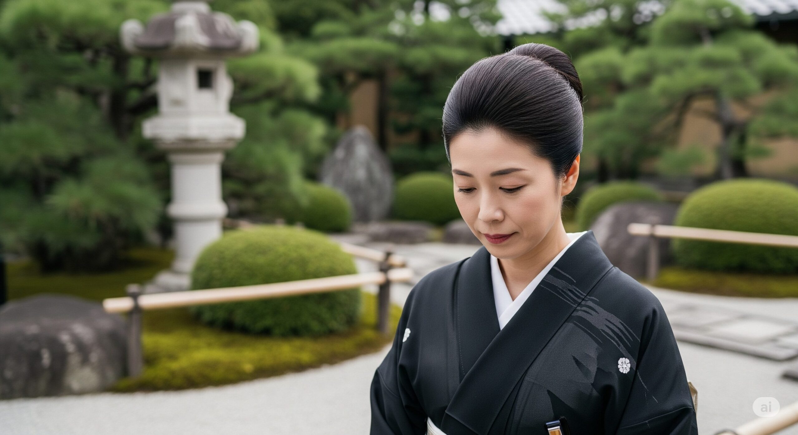 葬式でお団子ヘアはあり？3つの上品なやり方