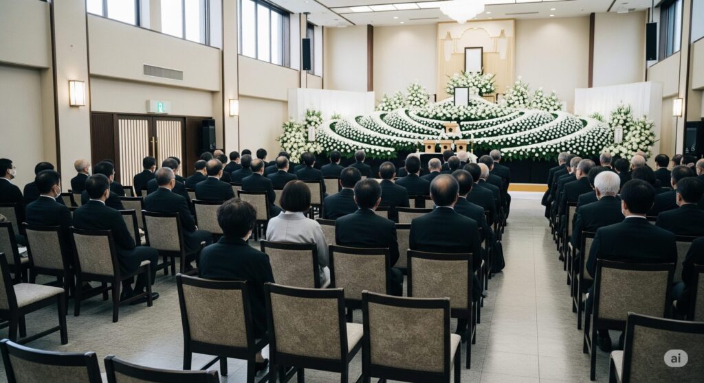 【葬式の席順】嫁はどこに座る?親族席でのマナーと正しい位置