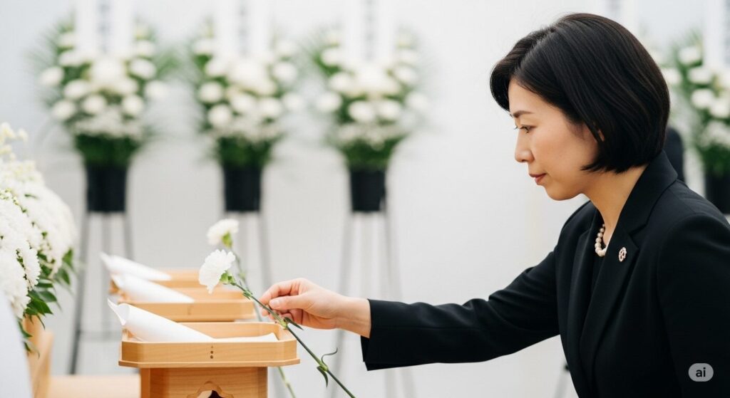 葬式の生花の読み方は「せいか」?意味や供花との違い、マナーを解説