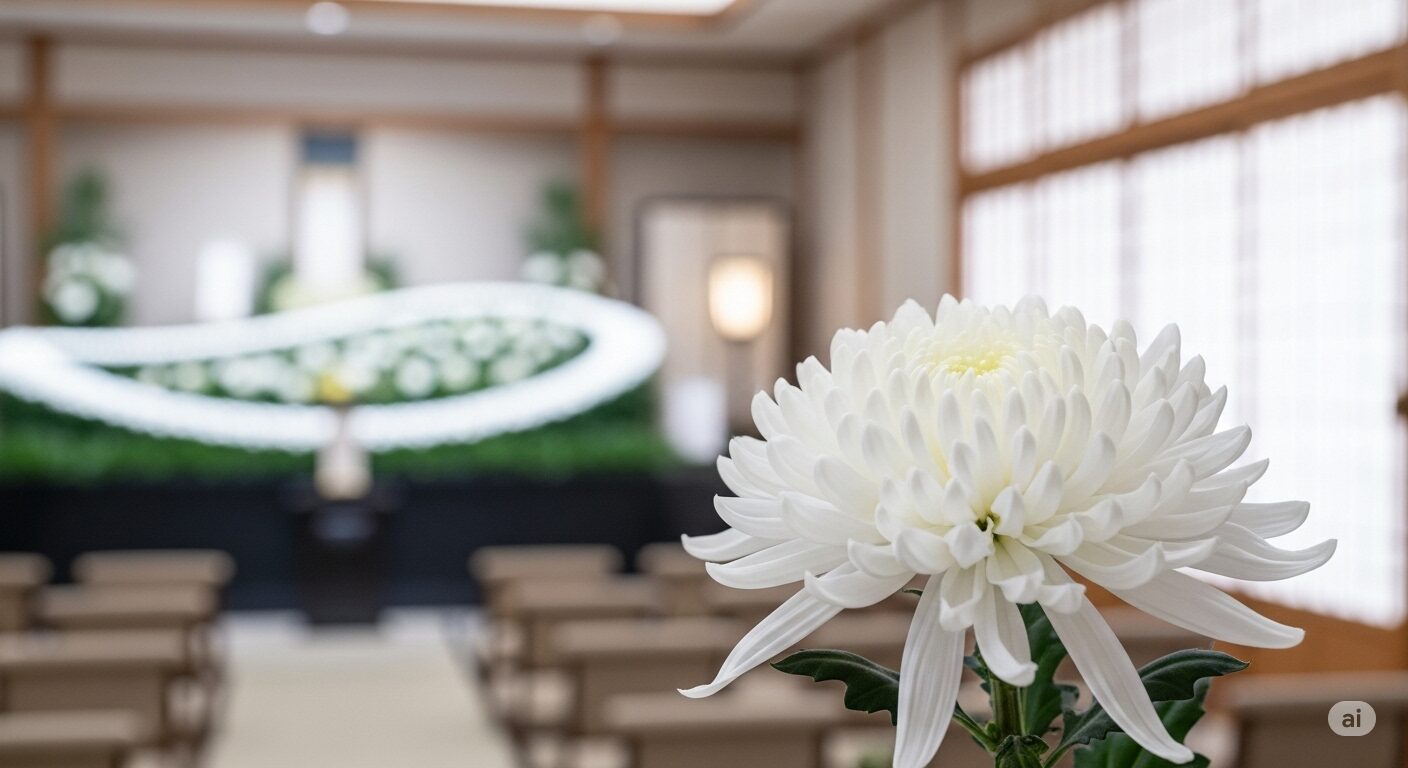 葬式の生花の読み方は「せいか」？意味や供花との違い、マナーを解説