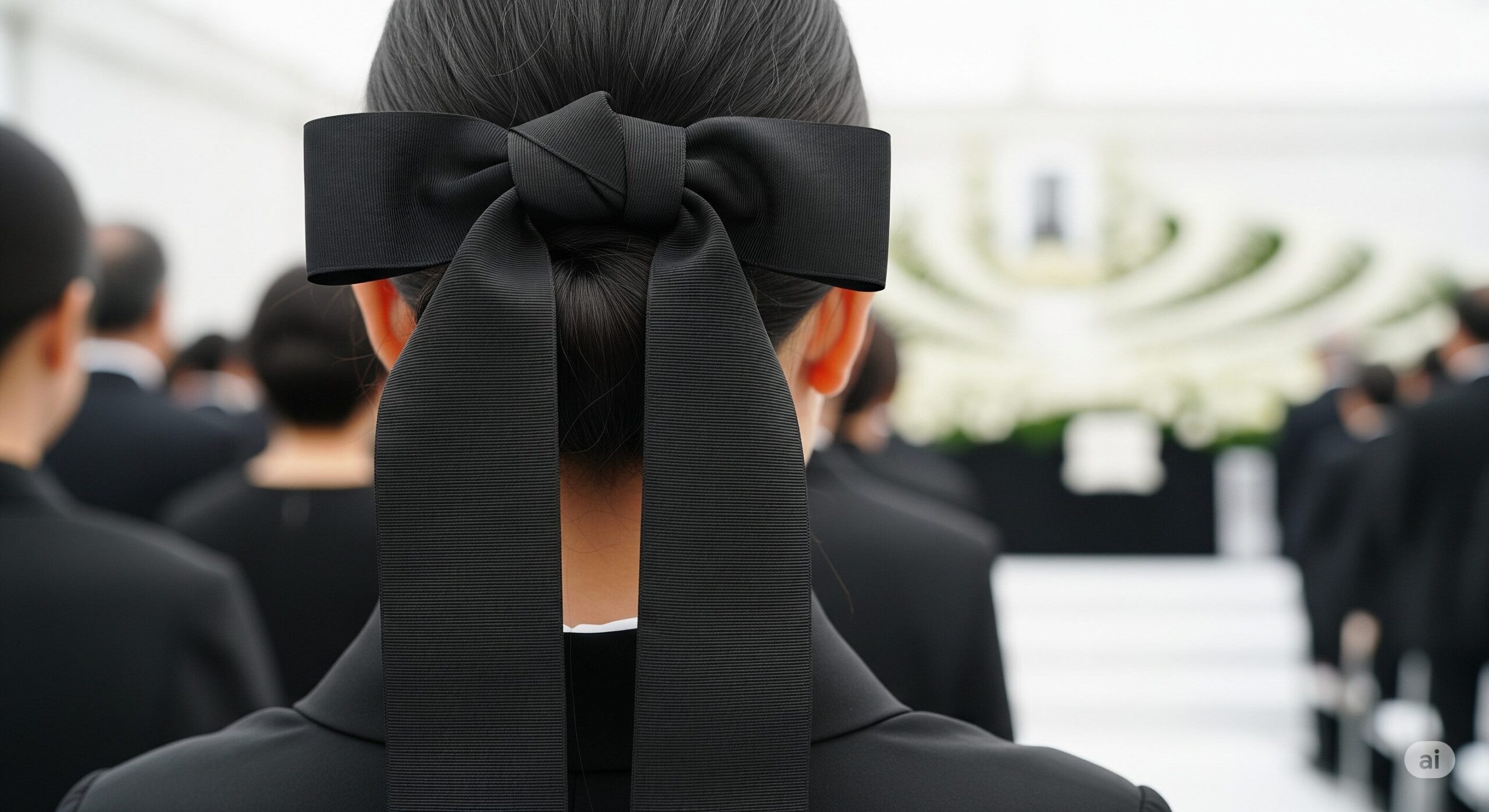 葬式でデカリボンはマナー違反？服装・髪飾りの許容範囲を解説