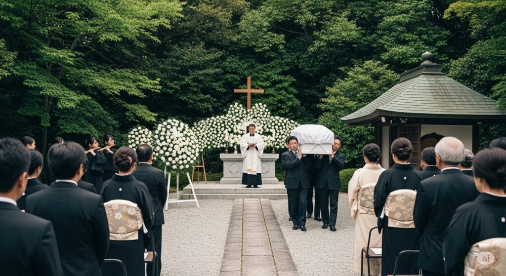 葬式の三角頭巾、その意味と宗教ごとの違いを解説