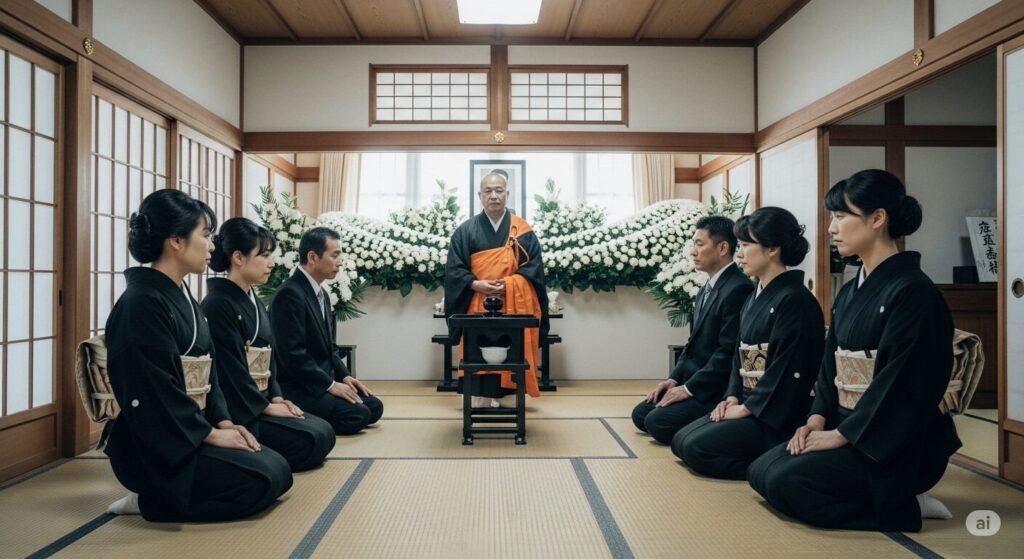 葬式の三角頭巾、その意味と宗教ごとの違いを解説