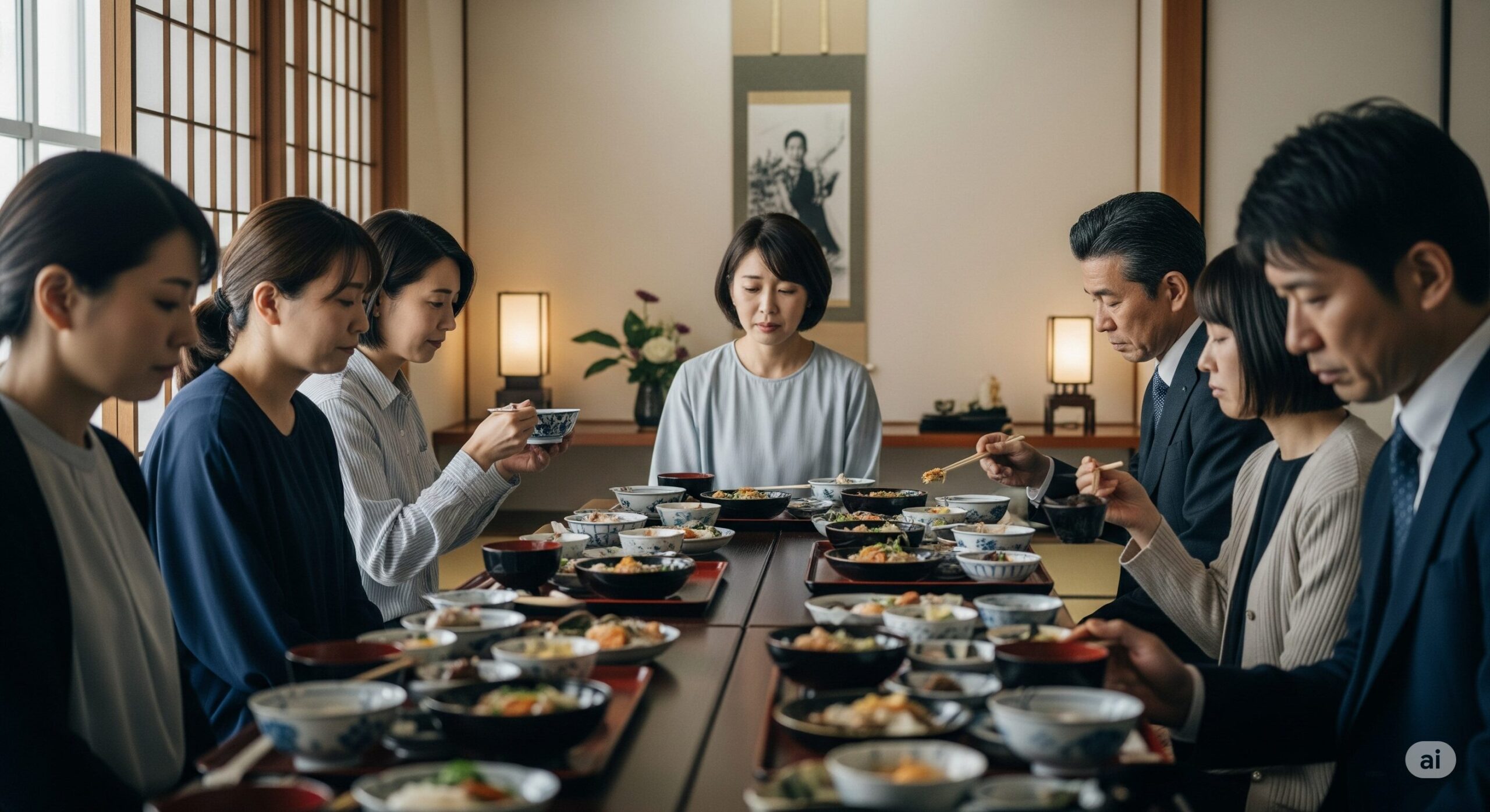 葬式のあとの食事「お斎」の不安解消！準備からマナーまで徹底解説
